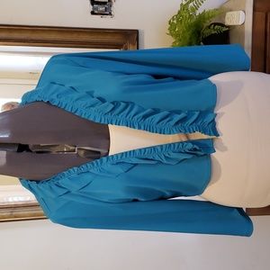 Susan Graver liquid knit shrug, size Large